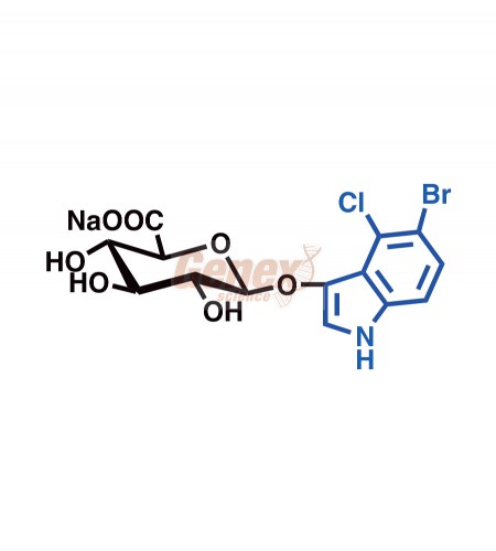 5-Bromo-4-chloro-3-indolyl-β-D-glucuronic acid, sodium salt trihydrate