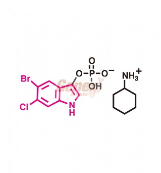 5-Bromo-6-chloro-3-indolyl phosphate p-toluidine salt