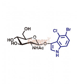 5-Bromo-4-chloro-3-indolyl-N-acetyl-β-D-glucosaminide